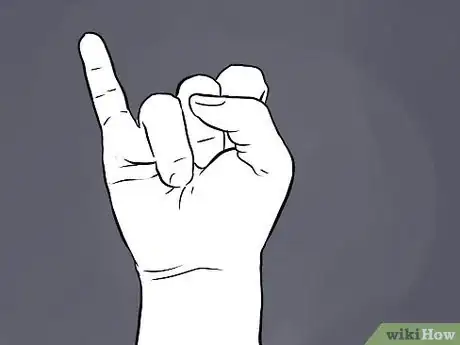 Image titled Make "I Love You" in Sign Language Step 2